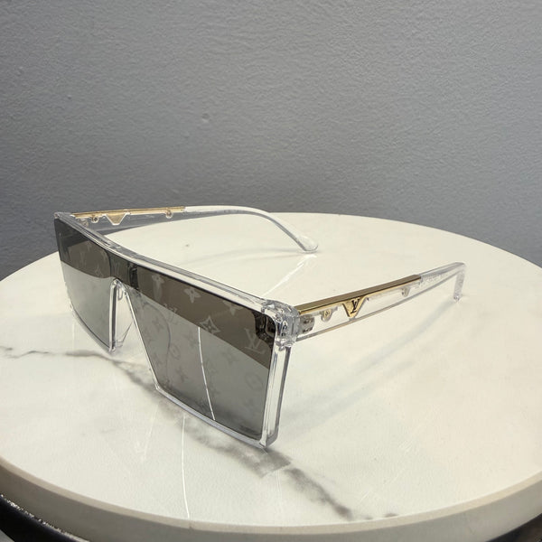 Lv Transparent/Gold Sunglasses