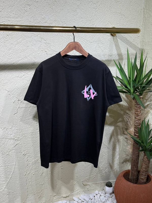 Lv Black/Pink T-shirt