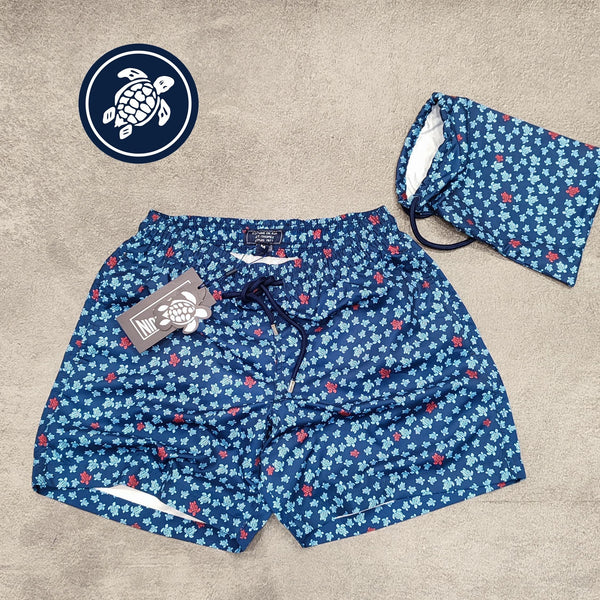 Villebrequin Swim Shorts Blue/Red