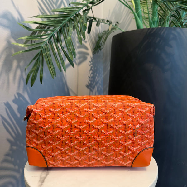Goyard Dopp Kit Orange