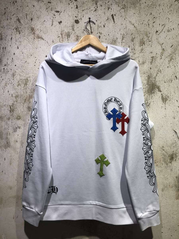 Chrome Hearts White Hoodie