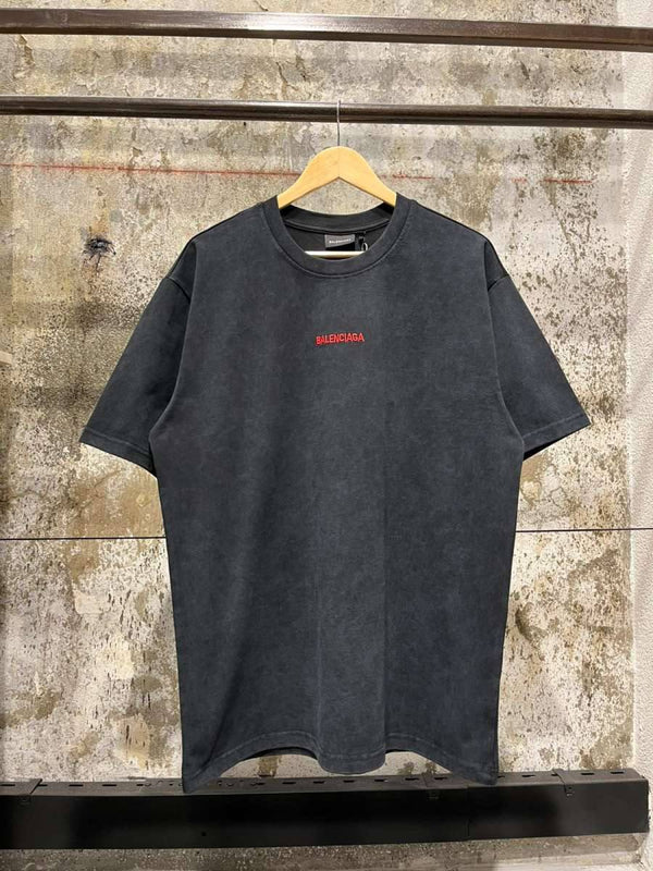 Balenciaga Black/Red T-shirt