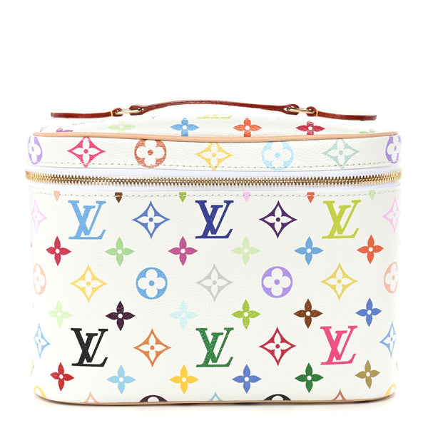 LV X TM Monogram Multicolor Nice BB White