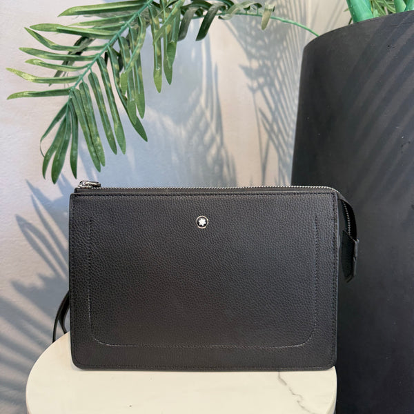 Mont Blanc Black Toiletry Pouch