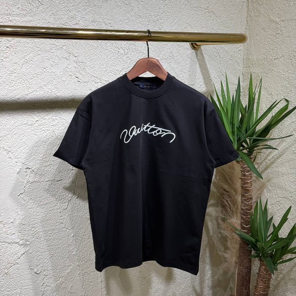 Lv Black/White T-shirt SKU-1