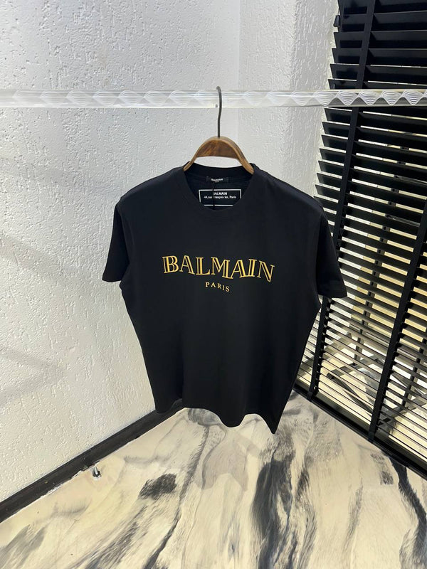 Balmain Black/Gold T-shirt