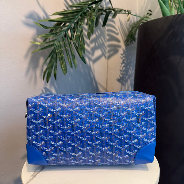 Goyard Dopp Kit Blue