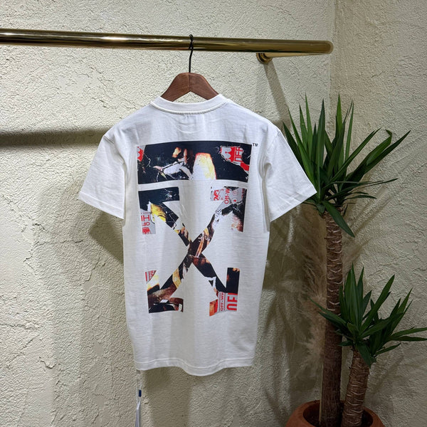 Off-White White T-shirt SKU-2