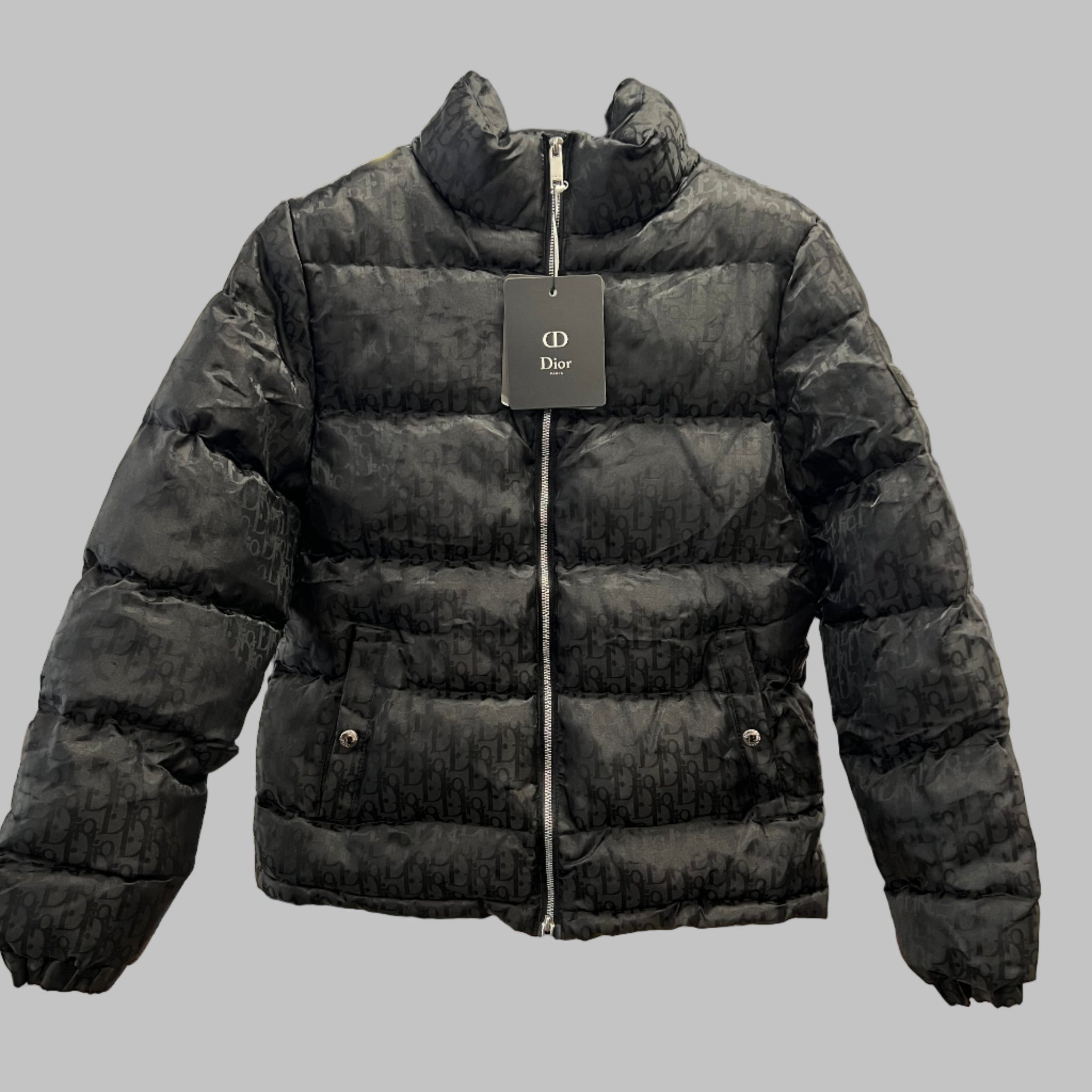 Dior Canvas Puffer Black – dripmode.gr