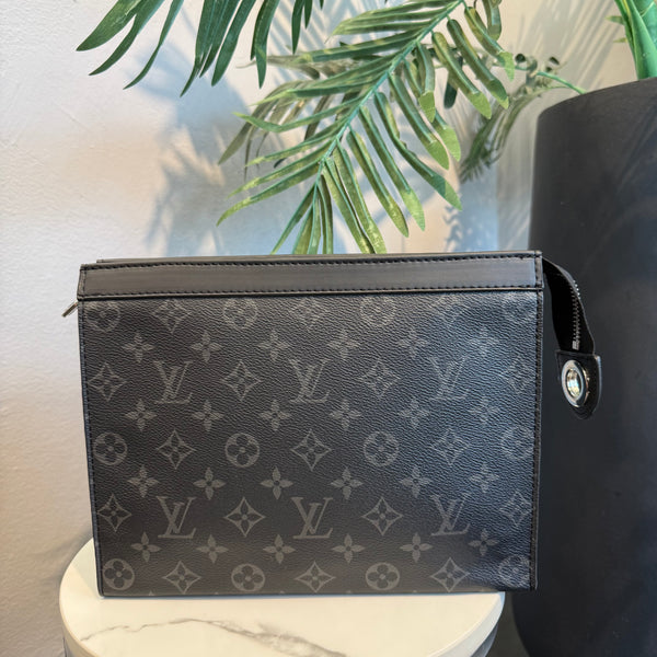 Lv Toiletry Pouch Monogram Eclipse