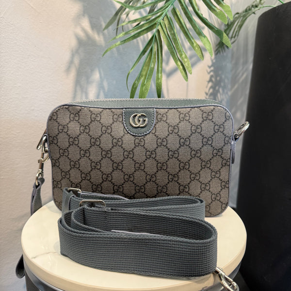 GG Ophidia Shoulder Bag Grey