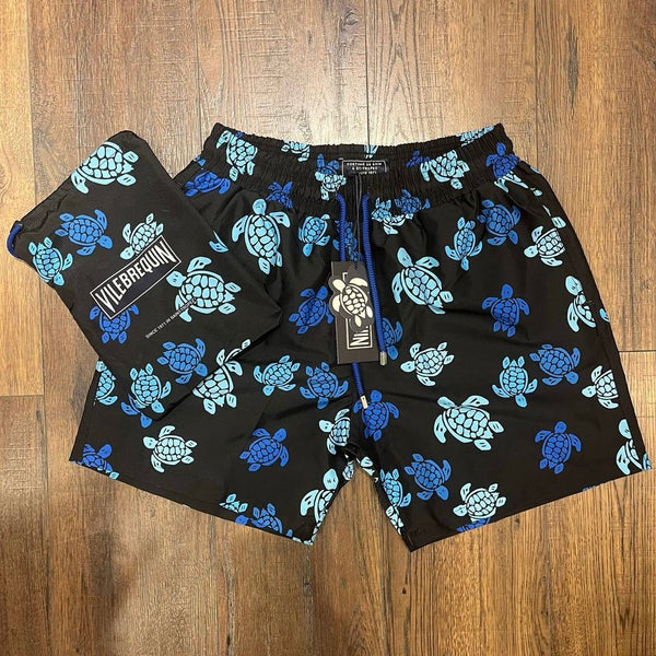 Villebrequin Swim Shorts Black/Blue