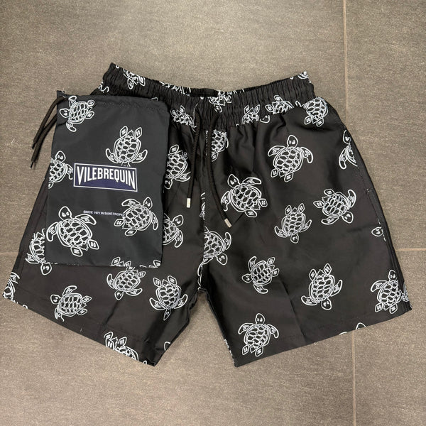 Villebrequin Swim Shorts Black/White